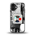 yeezus back phone cover | glass case for iphone 16