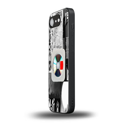 yeezus back phone cover | glass case for iphone 16e