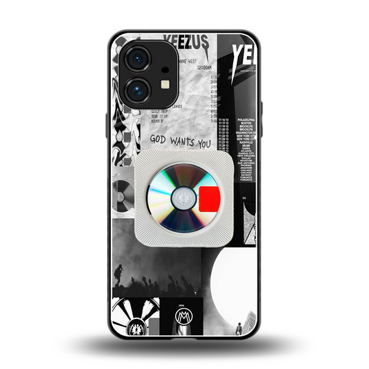 yeezus back phone cover | glass case for nothing phone 1