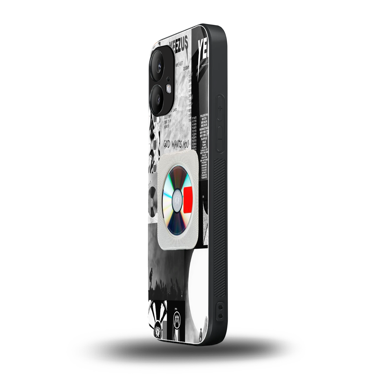 yeezus back phone cover | glass case for nothing phone 2