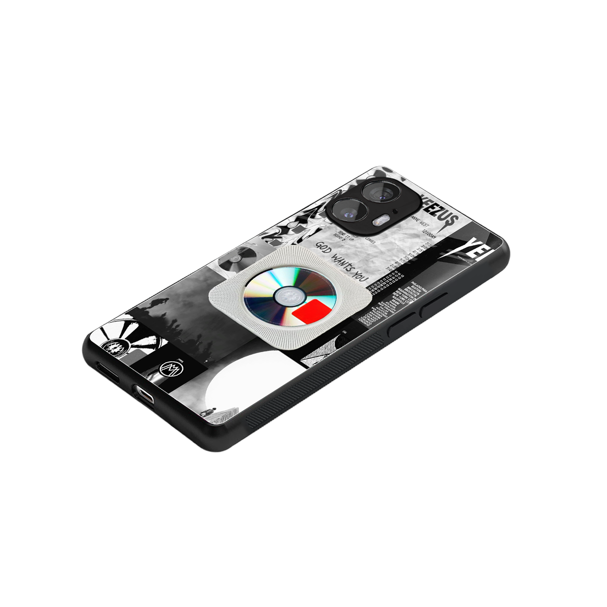 yeezus back phone cover | glass case for nothing phone 2