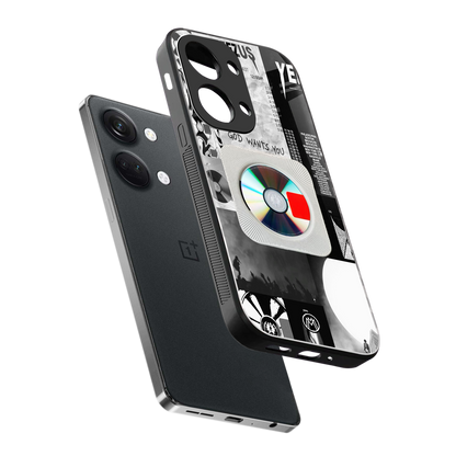 yeezus back phone cover | glass case for oneplus nord 3
