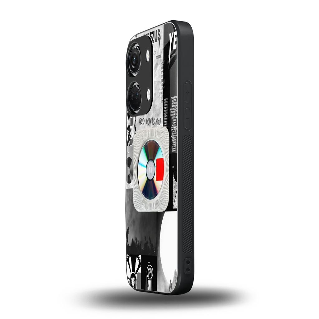 yeezus back phone cover | glass case for oneplus nord 3