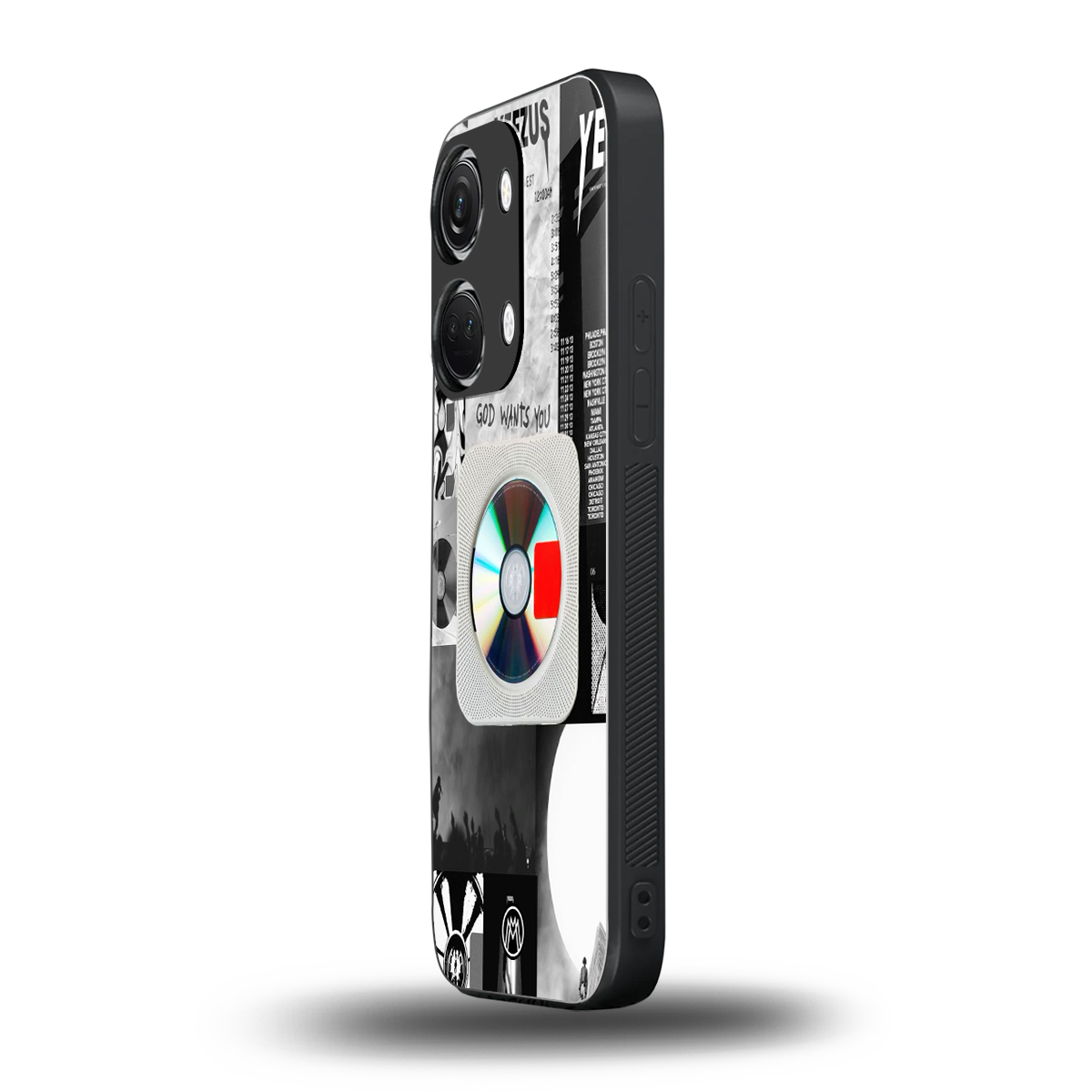 yeezus back phone cover | glass case for oneplus nord 3