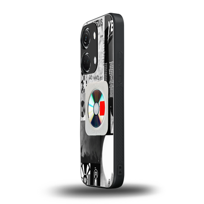 yeezus back phone cover | glass case for oneplus nord 3