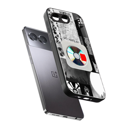 yeezus back phone cover | glass case for oneplus nord 4