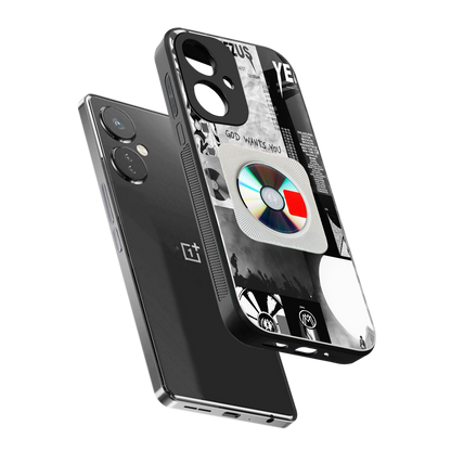 yeezus back phone cover | glass case for oneplus nord ce 3