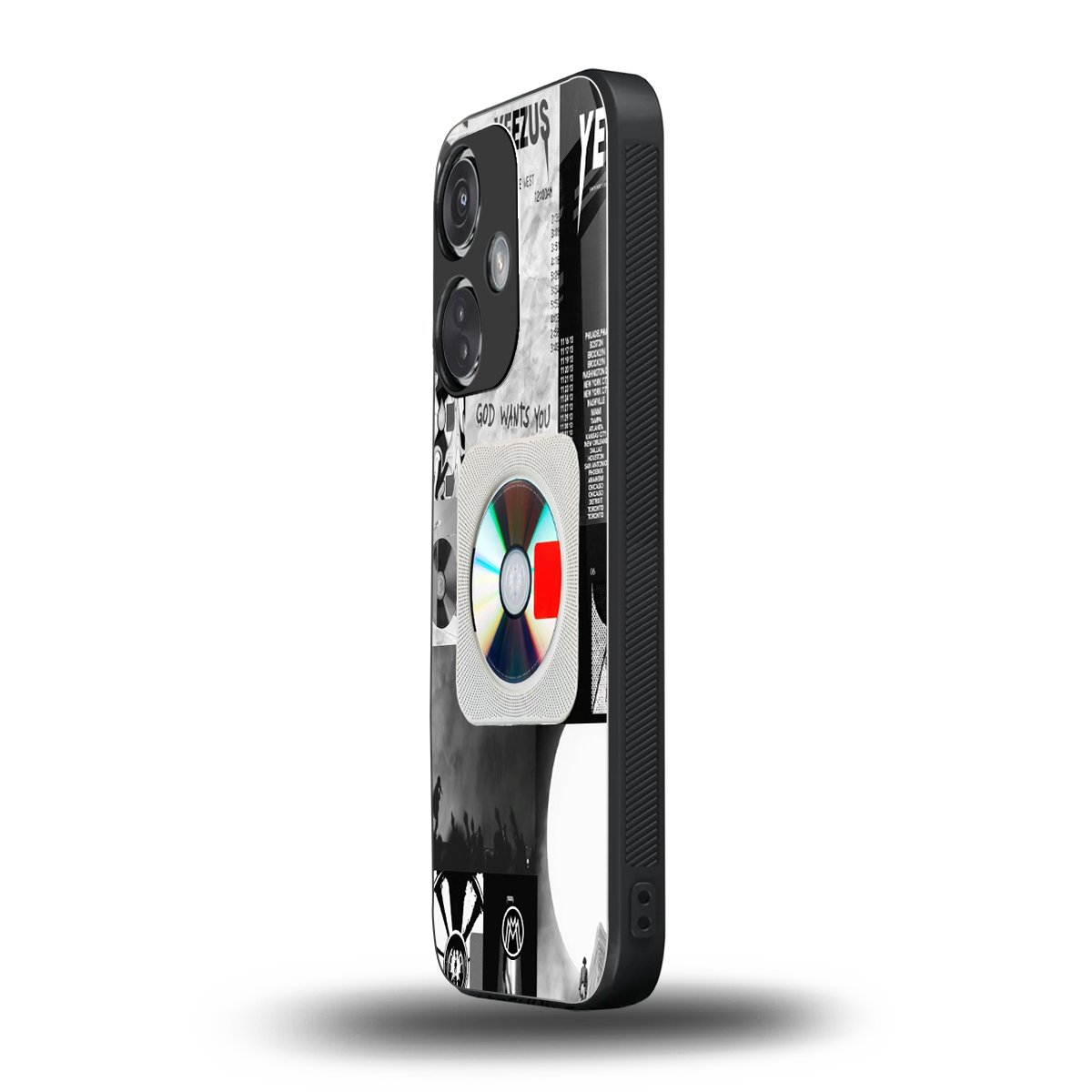 yeezus back phone cover | glass case for oneplus nord ce 3