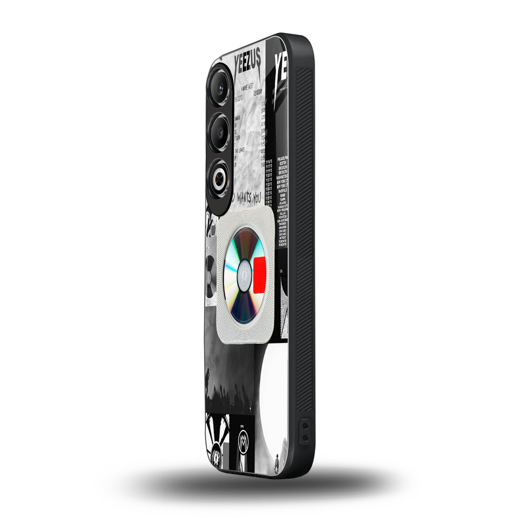 yeezus back phone cover | glass case for oneplus nord ce 4