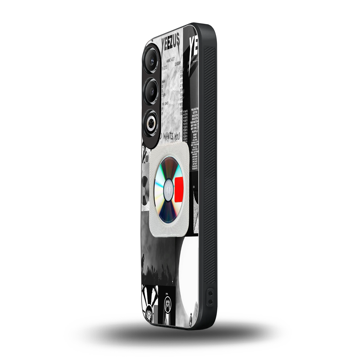 yeezus back phone cover | glass case for oneplus nord ce 4