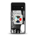 yeezus back phone cover | glass case for google pixel 6 pro
