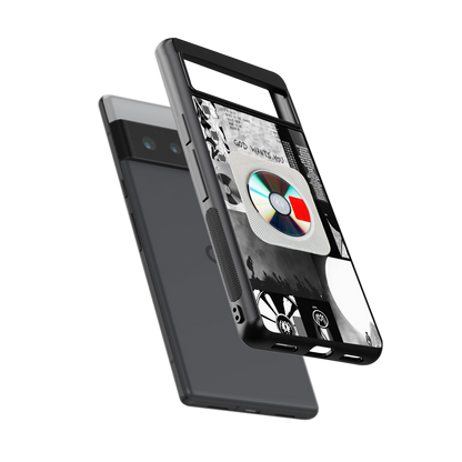 yeezus back phone cover | glass case for google pixel 6 pro
