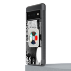yeezus back phone cover | glass case for google pixel 6 pro