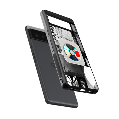yeezus back phone cover | glass case for Google Pixel 6A