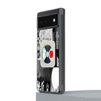 yeezus back phone cover | glass case for google pixel 6