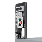 yeezus back phone cover | glass case for google pixel 7 pro