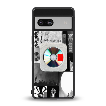 yeezus back phone cover | glass case for Google Pixel 7