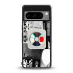 yeezus back phone cover | glass case for google pixel 8 pro