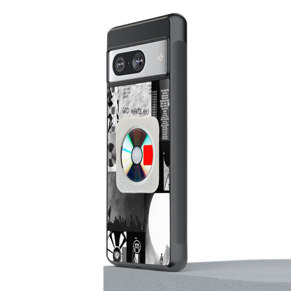 yeezus back phone cover | glass case for Google Pixel 8