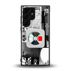 yeezus back phone cover | glass case for samsung galaxy s23 ultra