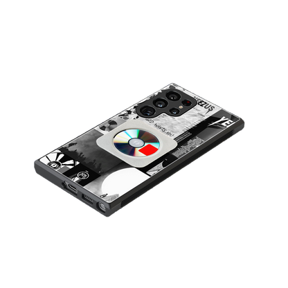 yeezus back phone cover | glass case for samsung galaxy s24 ultra