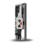 yeezus back phone cover | glass case for samsung galaxy s25 ultra