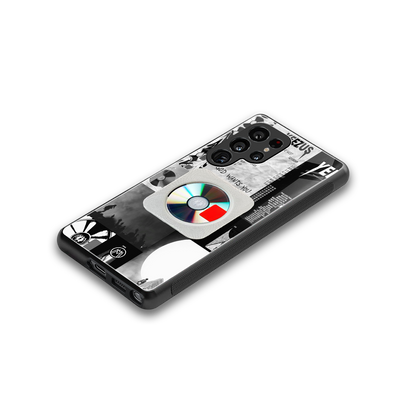 yeezus back phone cover | glass case for samsung galaxy s25 ultra