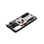 yeezus back phone cover | glass case for samsung galaxy s24 plus