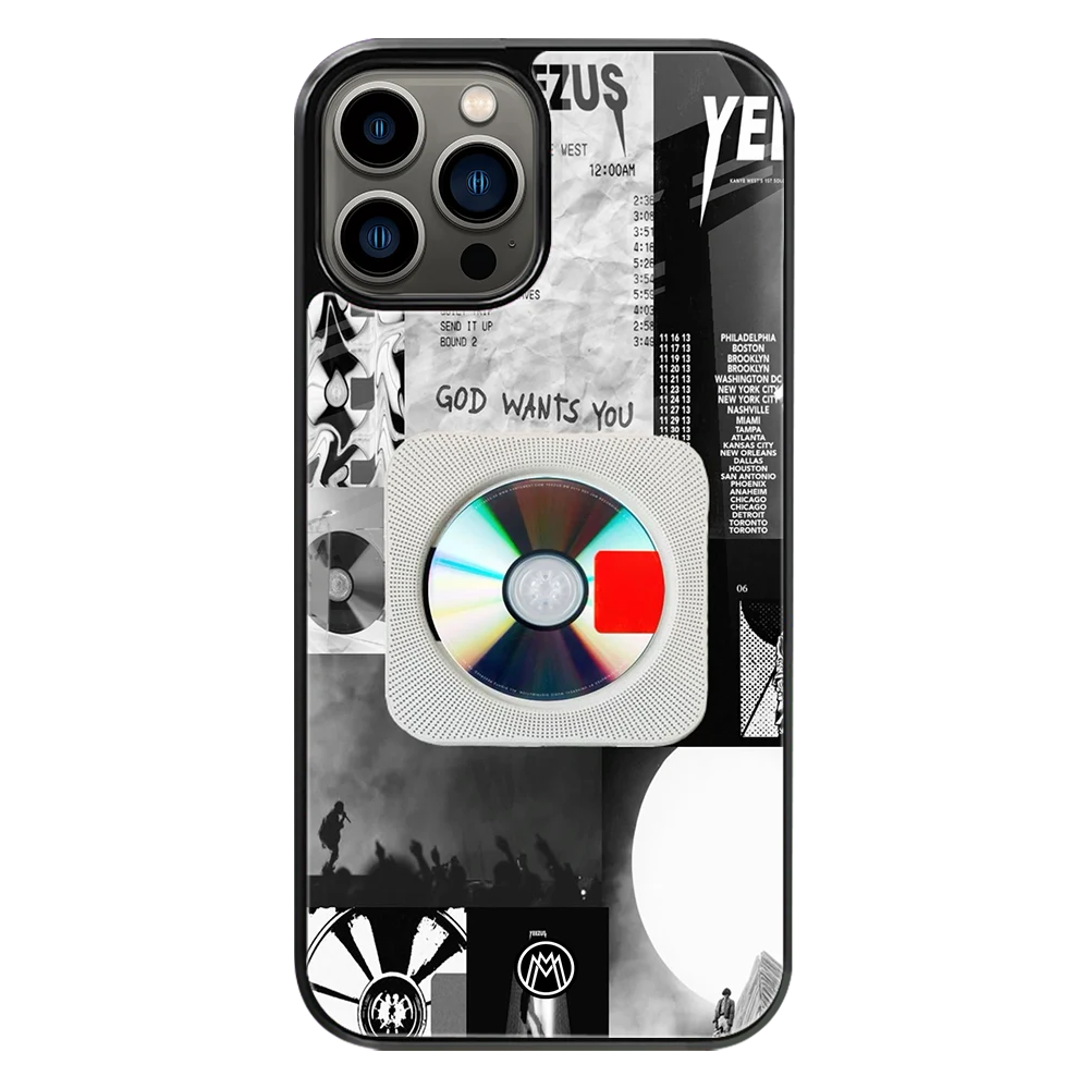 Premium Glass Back Mobile Phone Cover for iPhone, Samsung, OnePlus, Google Pixel, Redmi, Oppo, Vivo & Realme