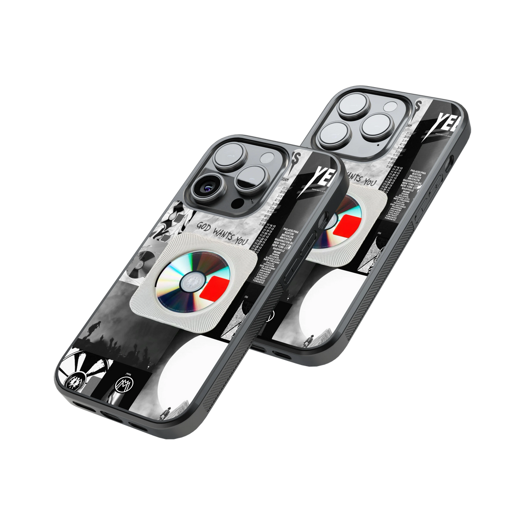 Protective Glass Back Phone Case Compatible with iPhone, Samsung, OnePlus, Pixel & More