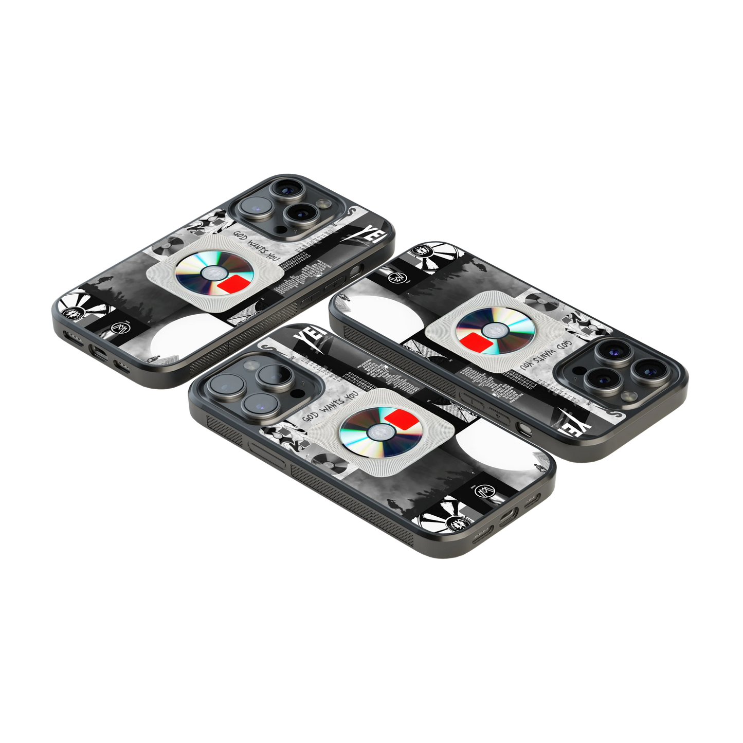 Luxury Glass Back Mobile Cover for iPhone, Samsung Galaxy, OnePlus, Pixel, Redmi & More