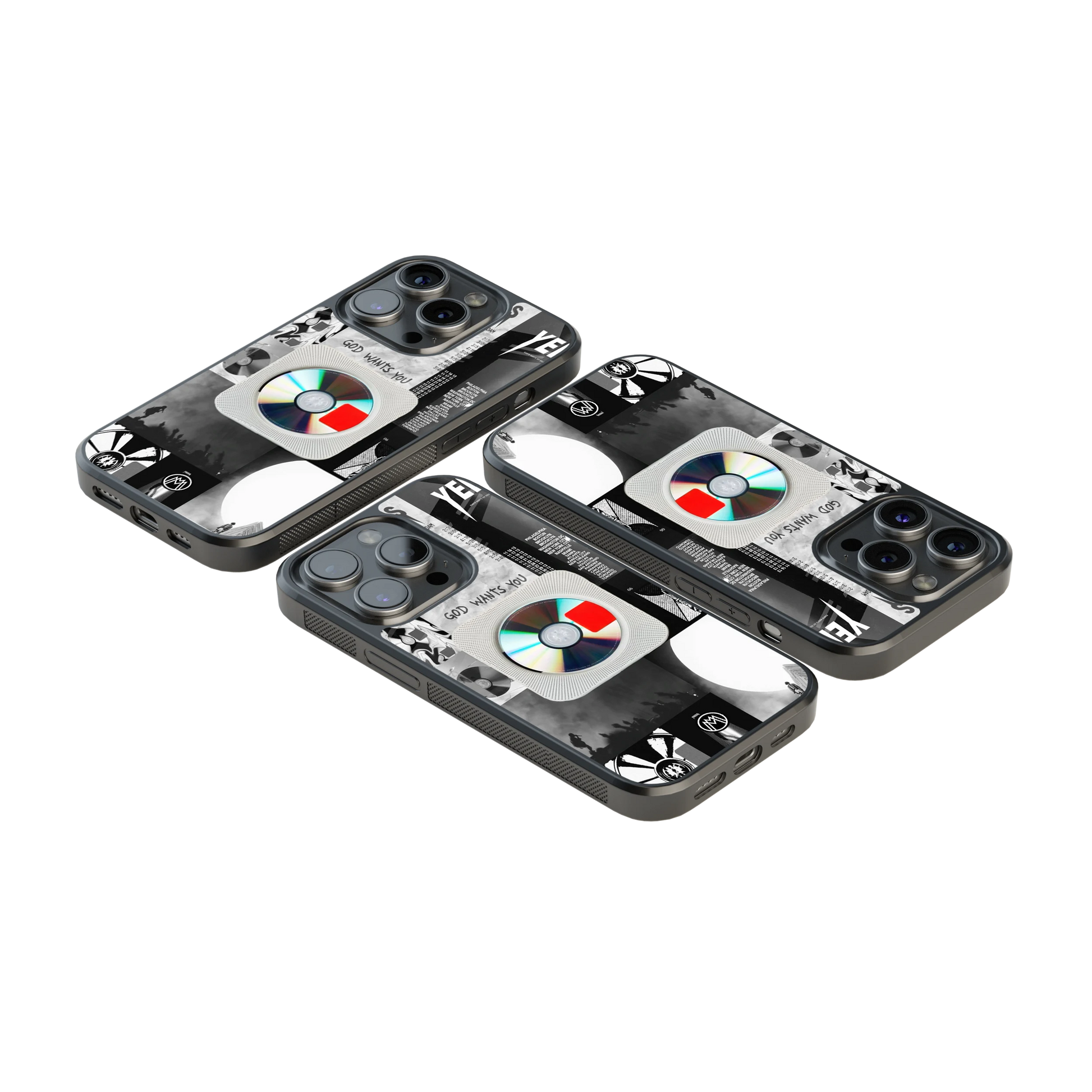 Luxury Glass Back Mobile Cover for iPhone, Samsung Galaxy, OnePlus, Pixel, Redmi & More