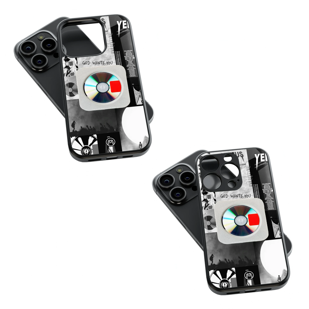 Trendy Glass Back Mobile Case for iPhone, Samsung, Redmi, OnePlus, Google Pixel, Motorola