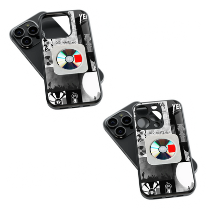 Trendy Glass Back Mobile Case for iPhone, Samsung, Redmi, OnePlus, Google Pixel, Motorola