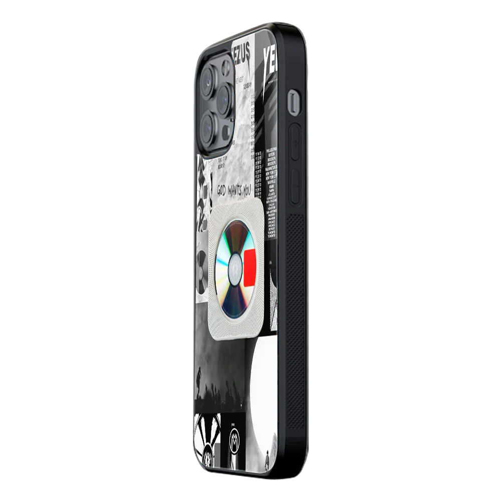 Slim Glass Back Phone Case for Multiple Brands – iPhone, Samsung, Redmi, OnePlus, Oppo, Vivo