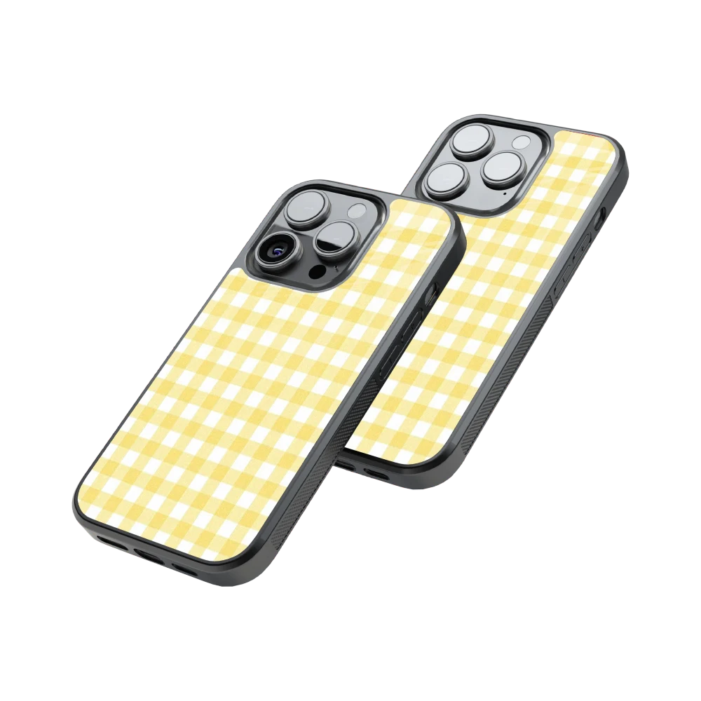 Protective Glass Back Phone Case Compatible with iPhone, Samsung, OnePlus, Pixel & More