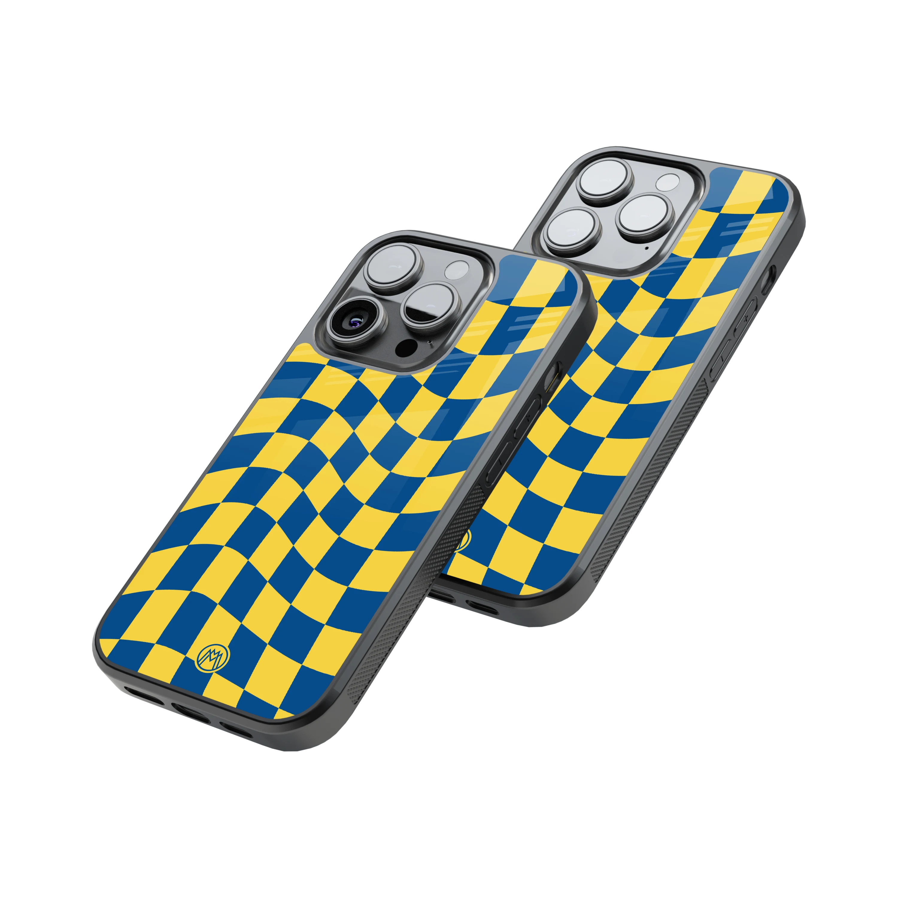 Protective Glass Back Phone Case Compatible with iPhone, Samsung, OnePlus, Pixel & More