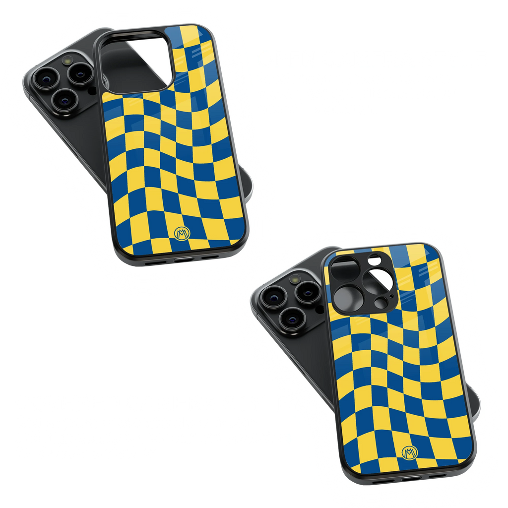 Trendy Glass Back Mobile Case for iPhone, Samsung, Redmi, OnePlus, Google Pixel, Motorola