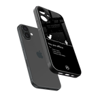 you are offline back phone cover | glass case for iphone 16 plus