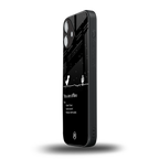 you are offline back phone cover | glass case for iphone 16 plus