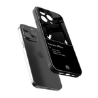 you are offline back phone cover | glass case for iphone 16 pro