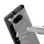 you are offline back phone cover | glass case for iphone 16e