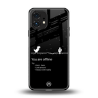 you are offline back phone cover | glass case for nothing phone 1