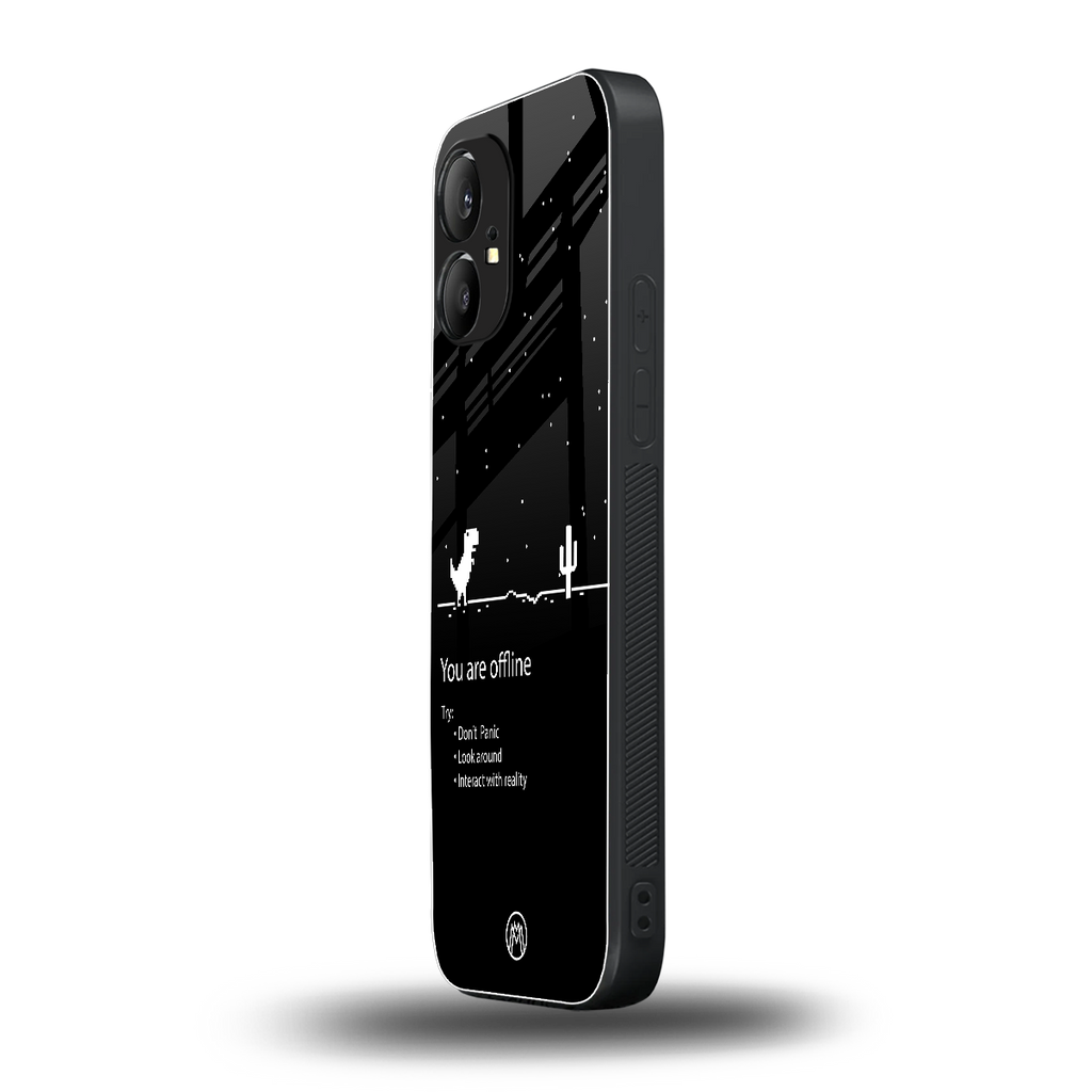 you are offline back phone cover | glass case for nothing phone 1
