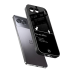 you are offline back phone cover | glass case for oneplus nord 4
