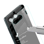 you are offline back phone cover | glass case for oneplus nord 4