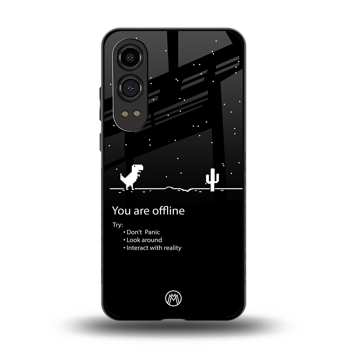 you are offline back phone cover | glass case for oneplus nord ce 4 lite