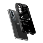 you are offline back phone cover | glass case for oneplus nord ce 4