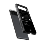 you are offline back phone cover | glass case for Google Pixel 6A