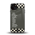 you mean so much to the world back phone cover | glass case for iphone 13